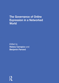 Omslagafbeelding: The Governance of Online Expression in a Networked World 1st edition 9781138086210