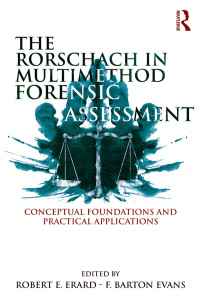 Imagen de portada: The Rorschach in Multimethod Forensic Assessment 1st edition 9781138925076