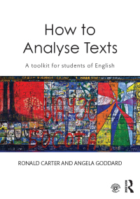 Imagen de portada: How to Analyse Texts 1st edition 9780415836791