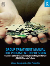 Titelbild: Group Treatment Manual for Persistent Depression 1st edition 9781138926011