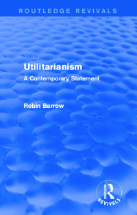 Cover image: Utilitarianism 1st edition 9781138925793