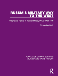 Imagen de portada: Russia's Military Way to the West 1st edition 9781138924758
