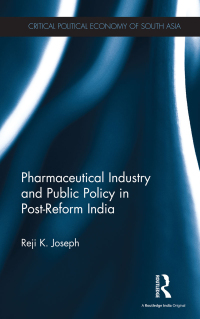 Imagen de portada: Pharmaceutical Industry and Public Policy in Post-reform India 1st edition 9781138898424