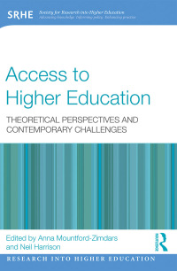 Imagen de portada: Access to Higher Education 1st edition 9781138924109