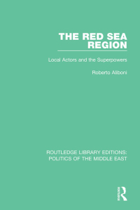 Cover image: The Red Sea Region 1st edition 9781138923768