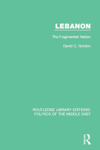 Imagen de portada: Lebanon 1st edition 9781138923355