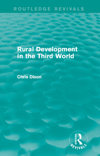 Imagen de portada: Rural Development in the Third World 1st edition 9781138920286