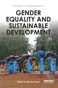 Imagen de portada: Gender Equality and Sustainable Development 1st edition 9781138921306