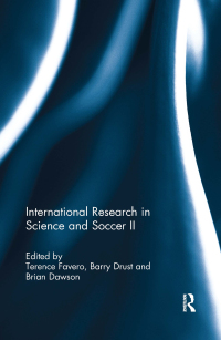 Cover image: International Research in Science and Soccer II 1st edition 9781138920897