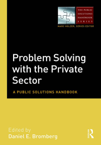 Cover image: Problem Solving with the Private Sector 1st edition 9781138920798