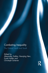 Cover image: Combating Inequality 1st edition 9781138299344