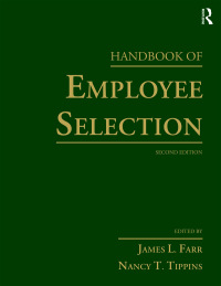 表紙画像: Handbook of Employee Selection 2nd edition 9781138915497