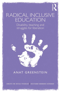 Cover image: Radical Inclusive Education 1st edition 9780415709248