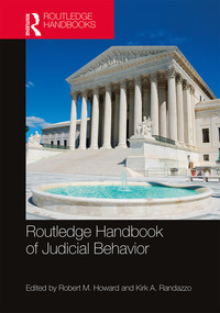 表紙画像: Routledge Handbook of Judicial Behavior 1st edition 9780367873318