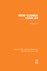 Immagine di copertina: New Guinea 1942-44 1st edition 9781138912519