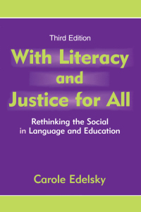 Cover image: With Literacy and Justice for All 3rd edition 9780805855074