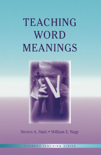 Cover image: Teaching Word Meanings 1st edition 9780805843644
