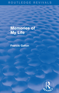Immagine di copertina: Memories of My Life 1st edition 9781138911307