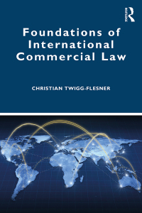 Imagen de portada: Foundations of International Commercial Law 1st edition 9781138911338