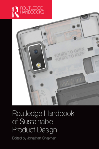 Cover image: Routledge Handbook of Sustainable Product Design 1st edition 9781138910171