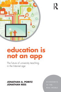 Imagen de portada: Education Is Not an App 1st edition 9781138910416