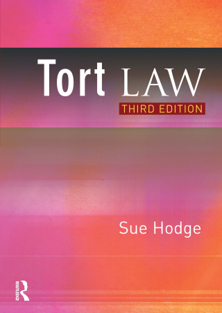 表紙画像: Tort Law 3rd edition 9781843920984
