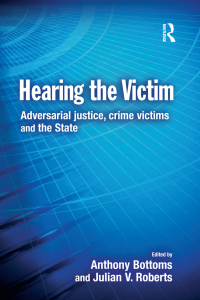 Cover image: Hearing the Victim 1st edition 9781843922728