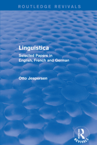 Omslagafbeelding: Linguistica 1st edition 9781138908529
