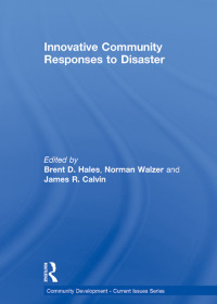 Imagen de portada: Innovative Community Responses to Disaster 1st edition 9781138907690