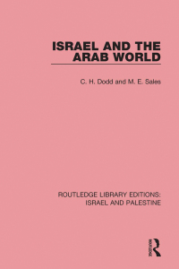 Imagen de portada: Israel and the Arab World (RLE Israel and Palestine) 1st edition 9781138904453