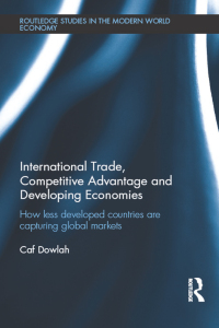 Imagen de portada: International Trade, Competitive Advantage and Developing Economies 1st edition 9780367668730