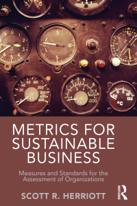 Imagen de portada: Metrics for Sustainable Business 1st edition 9781138901728
