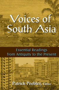 Cover image: Voices of South Asia 1st edition 9780765634801