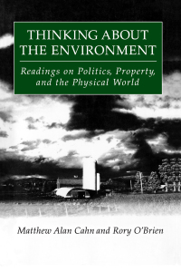Cover image: Thinking About the Environment 1st edition 9781563247965