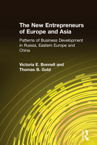 Cover image: The New Entrepreneurs of Europe and Asia 1st edition 9780765607751