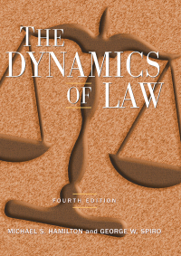Imagen de portada: The Dynamics of Law 4th edition 9780765620866