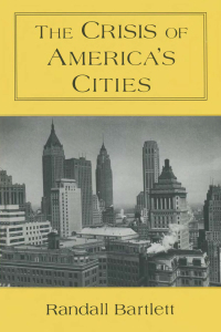 Imagen de portada: The Crisis of America's Cities 1st edition 9780765603012