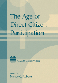 Imagen de portada: The Age of Direct Citizen Participation 1st edition 9780765615138