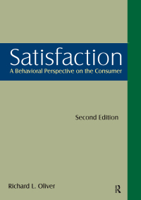 صورة الغلاف: Satisfaction: A Behavioral Perspective on the Consumer 2nd edition 9780765617705