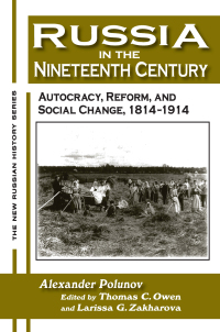 Cover image: Russia in the Nineteenth Century 1st edition 9780765606723