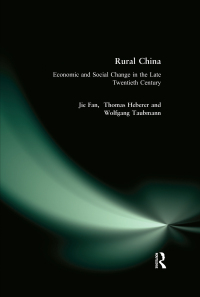 Cover image: Rural China 1st edition 9780765608185