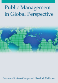 Imagen de portada: Public Management in Global Perspective 1st edition 9781138174665