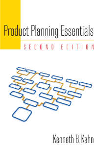 Omslagafbeelding: Product Planning Essentials 2nd edition 9780765626073