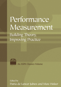 Cover image: Performance Measurement 1st edition 9780765620378