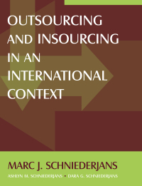 Cover image: Outsourcing and Insourcing in an International Context 1st edition 9780765615862