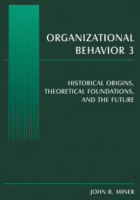 Cover image: Organizational Behavior 3 1st edition 9780765615282