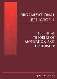 Cover image: Organizational Behavior 1 1st edition 9780765615244