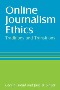 Omslagafbeelding: Online Journalism Ethics 1st edition 9780765615732