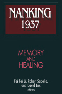 Titelbild: Nanking 1937 1st edition 9780765608161