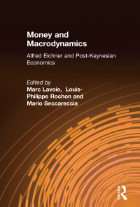 Cover image: Money and Macrodynamics 1st edition 9780765617965